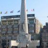 Dam square at the heart of Amsterdam