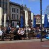 Join the crowd on one of the terraces on the Markt in Eindhoven Join the crowd on one of the terraces on the Markt in Eindhoven