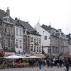 Shopping and having a drink at the Markt in Maastricht Shopping and having a drink at the Markt in Maastricht