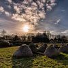 Hunebed Centrum (Megalith Center) with kids Hunebed Centrum (Megalith Center) with kids